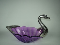 Manufacturers Exporters and Wholesale Suppliers of Refreshment Bowl Duck Shape Purple Indore Madhya Pradesh